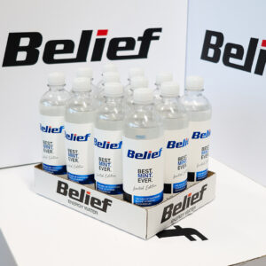 belief energy water, caffeine water