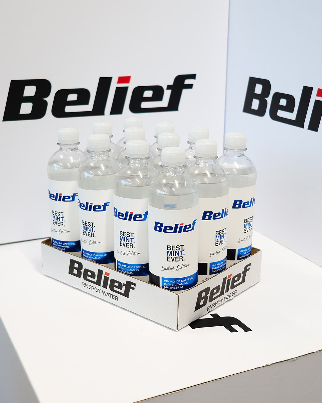 belief energy water, caffeine water