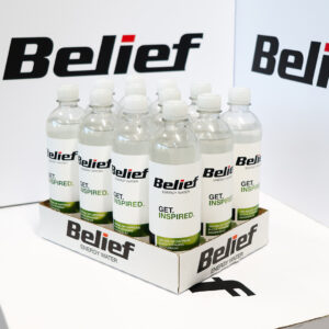 belief energy water, caffeine water