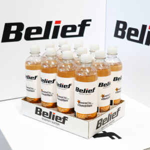 belief energy water, caffeine water