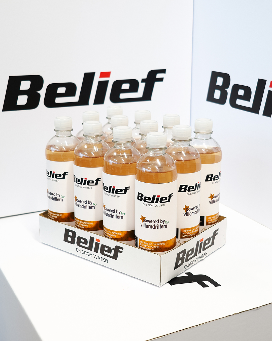 belief energy water, caffeine water